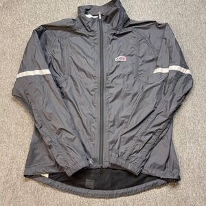 Louis Garneau Men's Cycling Jacket Windbreaker Lightweight Reflective Size XXL